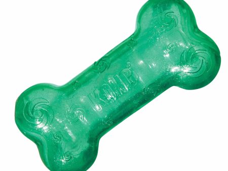 KONG(R) Squeezz(R) Crackle Bone Dog Fetch Toy Assorted Hot on Sale