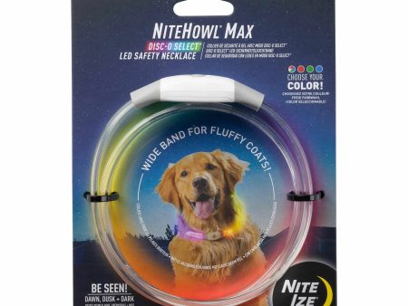 Nite Ize NiteHowl(R) Max Rechargeable LED Safety Necklace - Disc-O Select(TM) Supply