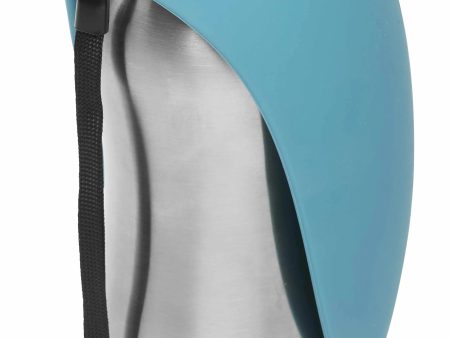 Messy Mutts Stainless w Silicone Travel Water Bottle Discount