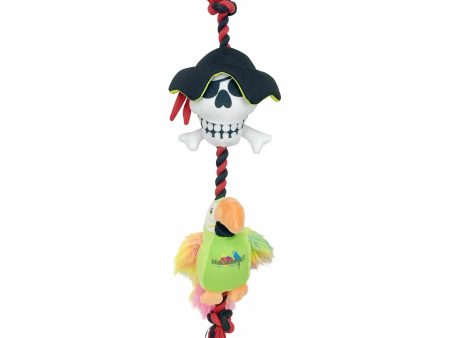 Multipet Margaritaville(R) Pirate and Parrot Rope Assorted 18  on Sale