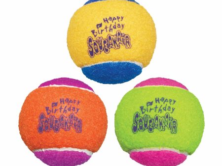 KONG(R) SqueakAir(R) Birthday Balls Dog Fetch Toy Medium Discount