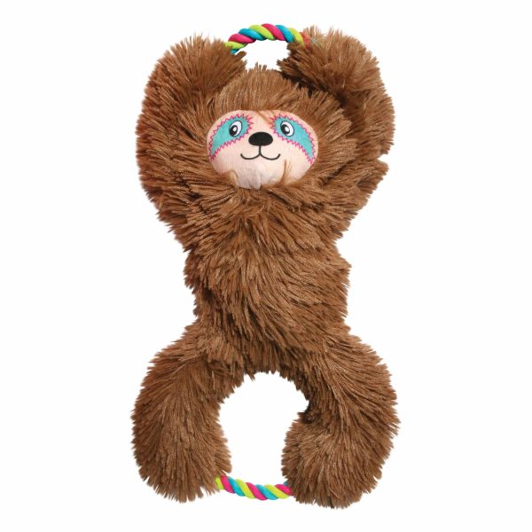 KONG(R) Tuggz Sloth Dog Tug Toy XL Discount