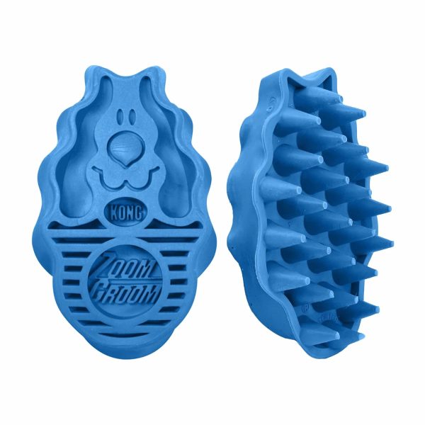 KONG(R) ZoomGroom(R) Boysenberry Brush Large Online Sale