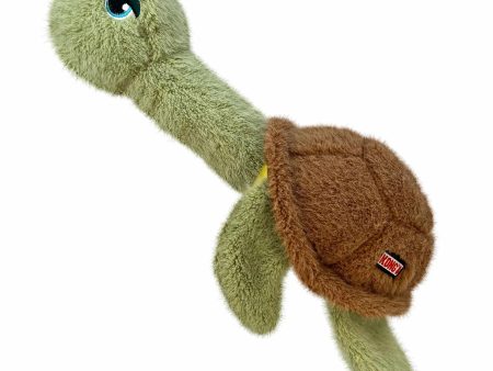 KONG(R) Scruffs Turtle Dog Plush Toy Medium Large Online Sale