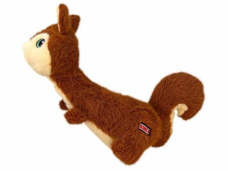 KONG(R) Scruffs Squirrel Dog Plush Toy Medium Large Cheap