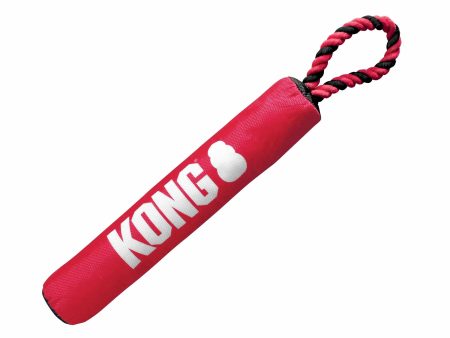 KONG(R) Signature Stick w Rope Dog Fetch Toy Medium Online now