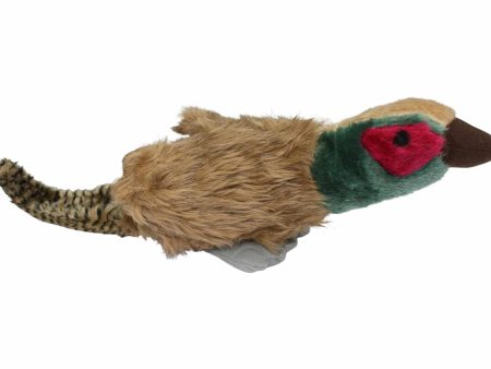 Multipet Migrators Pheasant Plush Dog Toy 18  For Discount