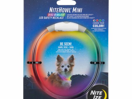 Nite Ize NiteHowl(R) Mini Rechargeable LED Safety Necklace - Disc-O Select(TM) Supply