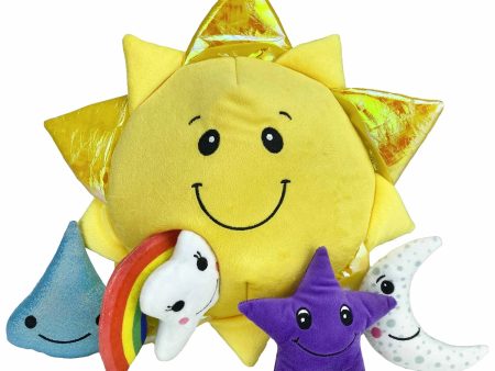 Multipet Hide n Seek Sun Plush Burrow Toy 11  Cheap