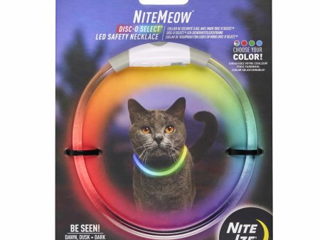 Nite Ize NiteMeow(TM) Rechargeable LED Safety Necklace - Disc-O Select(TM) Sale