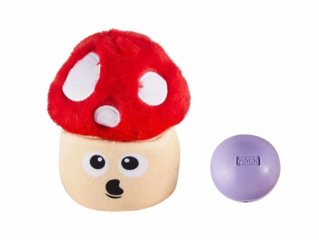 Nina Ottosson Snack Palz Mushroom Interactive Plush Dog Puzzle Toy For Cheap