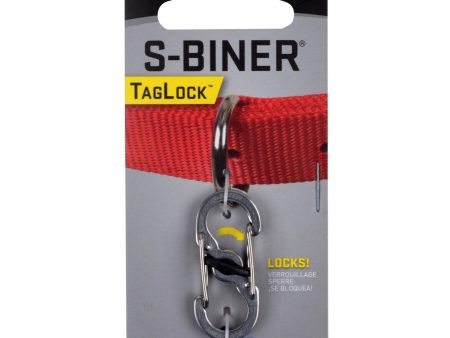 Nite Ize S-Biner TagLock Stainless Steel Stainless Online Sale