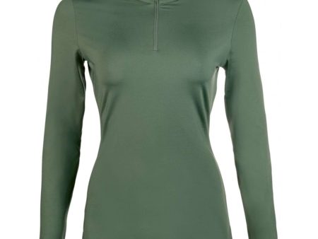 HKM Shirt Basic Dunkelgrün Hot on Sale