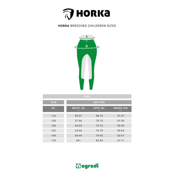 HORKA Reitleggings Jubilee Kids Blau For Sale