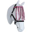 Imperial Riding Fliegenstirnband Nylon mit Klettverschluss Neon Pink For Sale