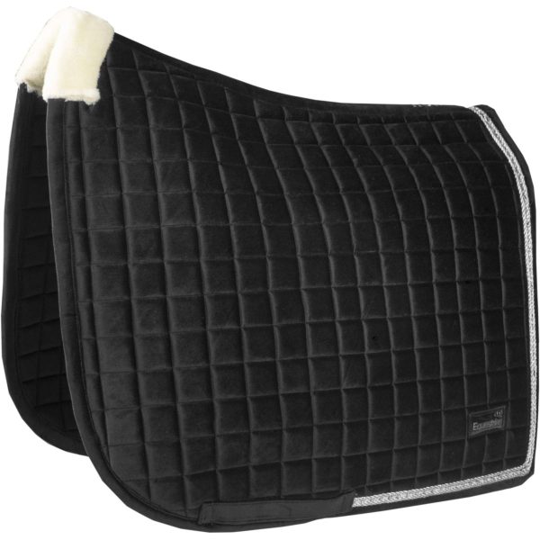 HORKA Schabracke Equestrian Pro Velvet Dressur Schwarz Supply