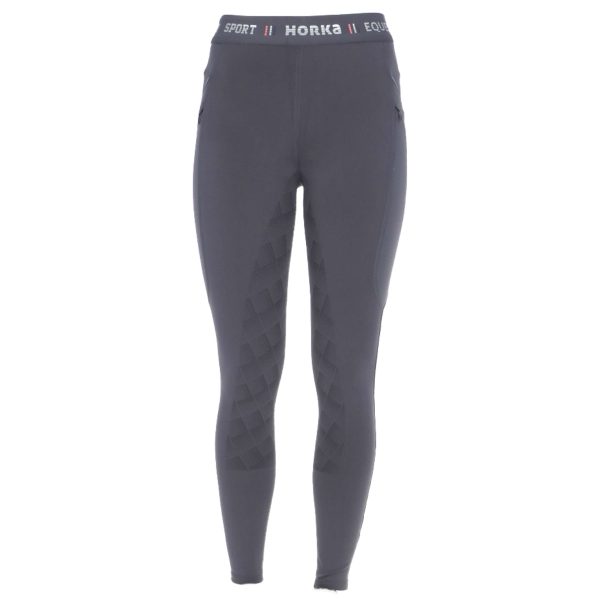 HORKA Reitleggings Jubilee Damen Anthrazit Hot on Sale