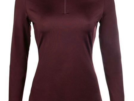 HKM Shirt Basic Bordeaux Hot on Sale