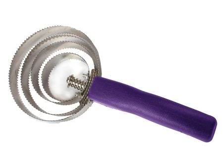 HORKA Striegel Spiralförmig Violett Hot on Sale