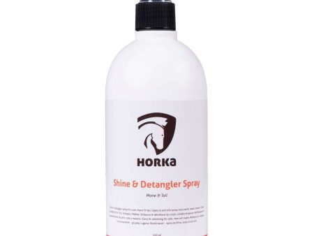 HORKA Shine & Detangle Spray Naturell Supply