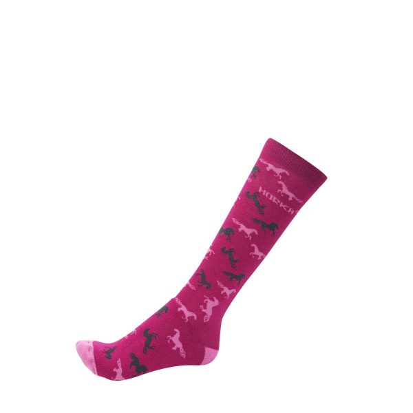 HORKA Socken Pferde Fuchsia Online Sale