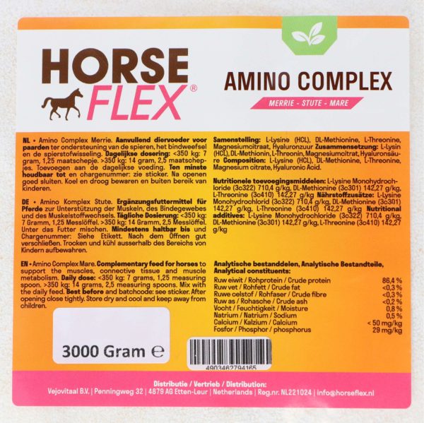 HorseFlex Amino Complex Stute Nachfüllung Online now