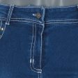 HKM Reithose Pasadena Summer Denim Silikon vollbesatz Jeans Blau on Sale