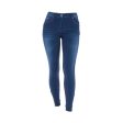 HKM Reithose Summer Demin Easy 3 4 Silikon Besatz Jeansblau Fashion