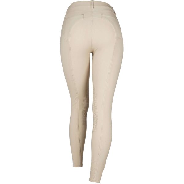 HKM Reithose Sunshine Silikon Kniebesatz Beige Sale