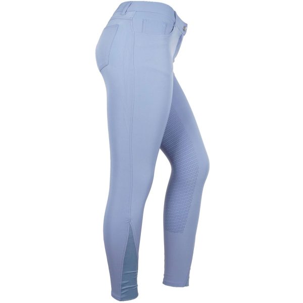 HKM Reithose Sunshine Silikon Besatz Jeansblau For Discount