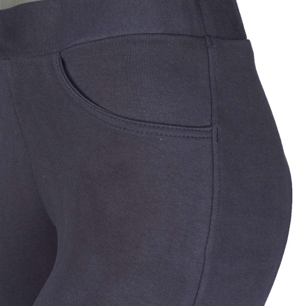 HKM Reitleggings Yvi Silikon Vollbesatz Dunkel blau For Discount