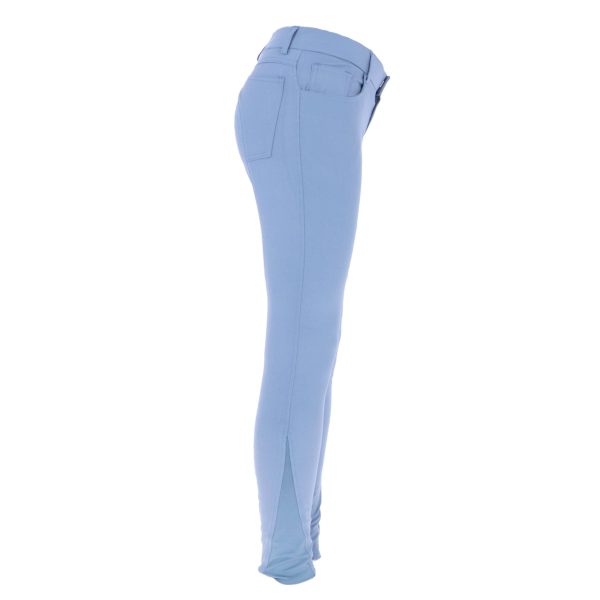 HKM Reithose Sunshine Silikon Kniebesatz Kinder Jeansblau Hot on Sale