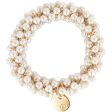 BR Haarband Beads Bausatz 2 White Pearl For Cheap