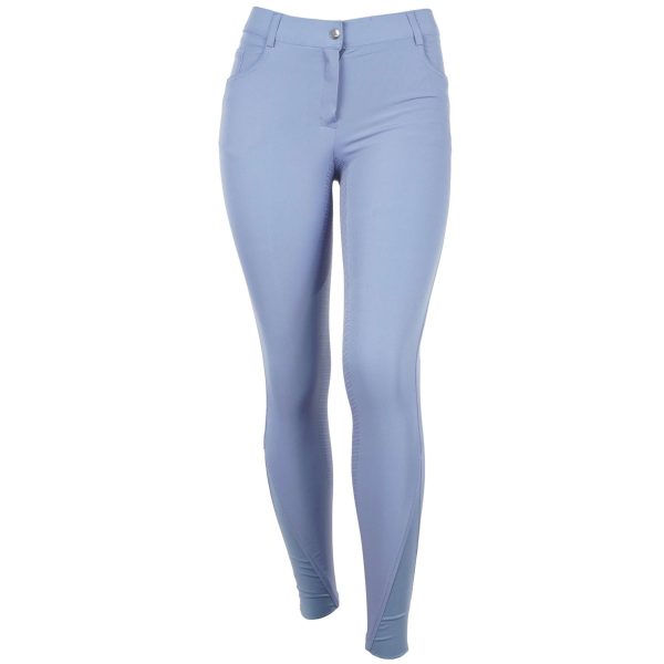 HKM Reithose Sunshine Silikon Besatz Jeansblau For Discount