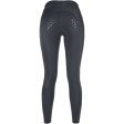 HKM Reitleggings Mesh Silikon Besatz Schwarz Cheap