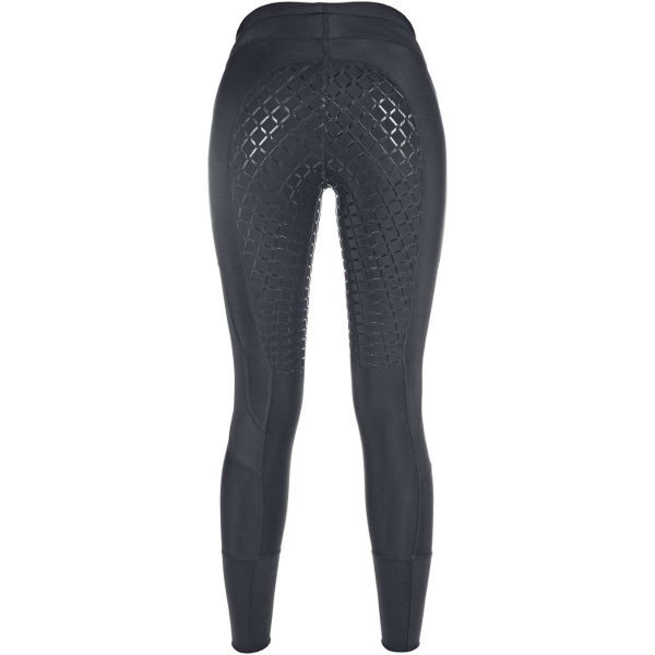 HKM Reitleggings Mesh Silikon Besatz Schwarz Cheap