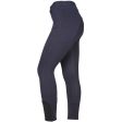 HKM Reitleggings Yvi Silikon Vollbesatz Dunkel blau For Discount