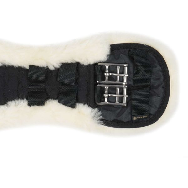 BR Dressurgurt Anatomisches Sheepskin Naturell on Sale