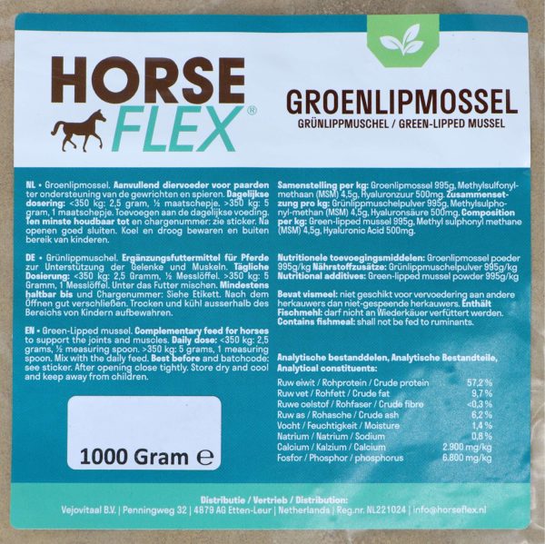 HorseFlex Grünschalmuschel Nachfüllpack For Discount