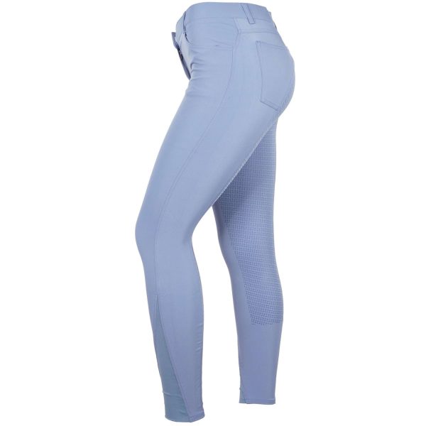 HKM Reithose Sunshine Silikon Besatz Jeansblau For Discount