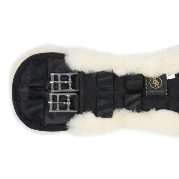 BR Dressurgurt Anatomisches Sheepskin Naturell on Sale