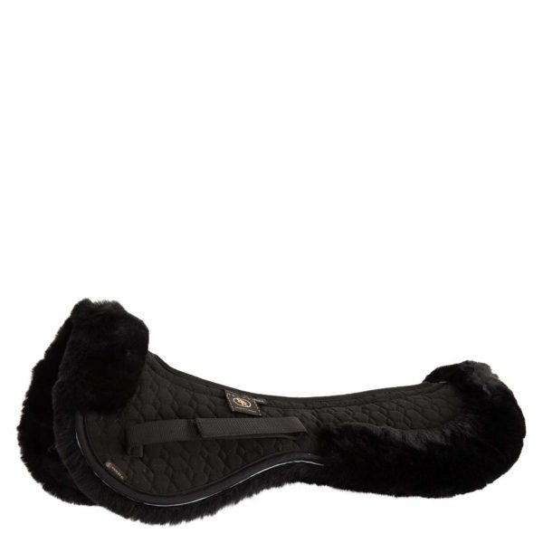 BR Sattelunterleger Air Mesh Sheepskin Schwarz Schwarz Online Hot Sale