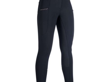 HKM Reithose Monaco Full Grip Winter Schwarz For Discount