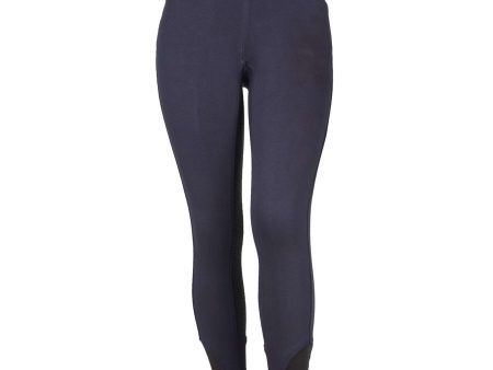 HKM Reitleggings Yvi Silikon Vollbesatz Dunkel blau For Discount