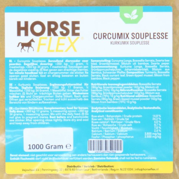 HorseFlex Curcumix Souplesse Nachfüllung For Sale