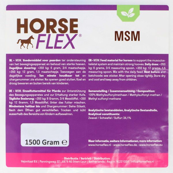 HorseFlex MSM Nachfüllung For Sale