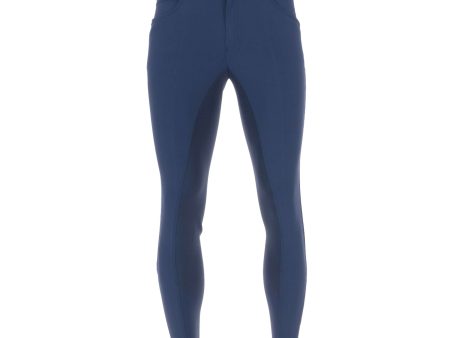 HKM Reithose Sportive Silikon Vollbesatz Herren Dunkelblau Online