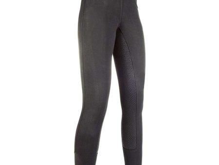 HKM Reitleggings Yvi Silikon Vollbesatz Schwarz For Discount