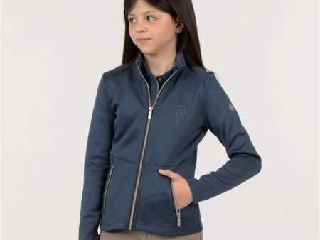 BR Jacke 4-EH Camille Technische Brei Navy Sky For Cheap