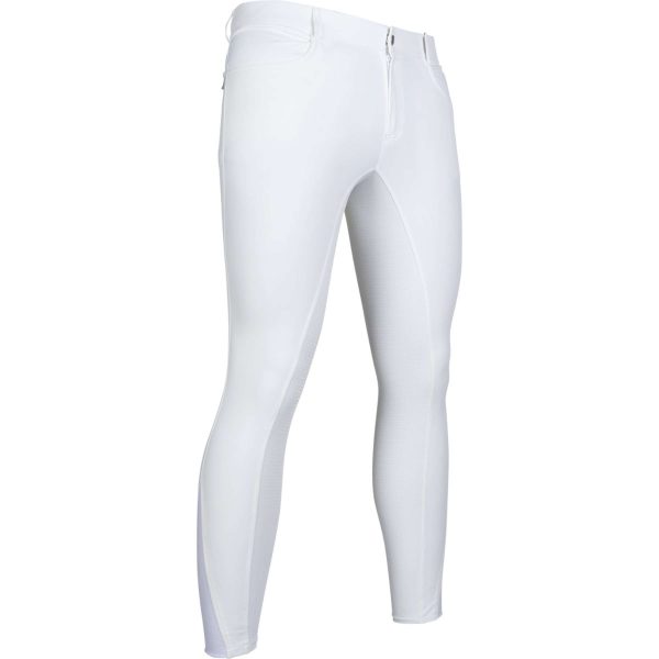 HKM Reithose Sportive Silikon Vollbesatz Herren Weiß For Discount